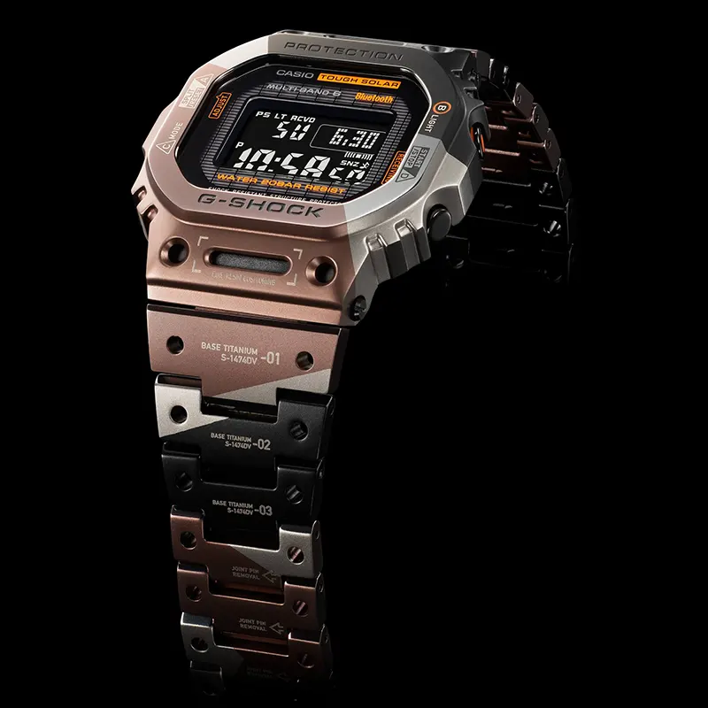 Casio G-Shock Titanium Virtual Armor Solar Tough Bluetooth® Men's Watch | GMW-B5000TVB-1
